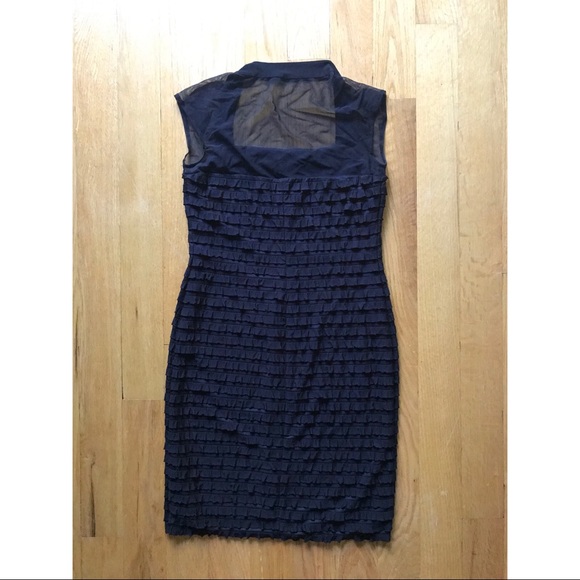 Laura Petites Ruffle Bodycon Dress - Picture 3 of 4